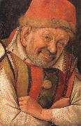 Jean Fouquet Portrait of the Ferrara court jester Gonella Sweden oil painting artist